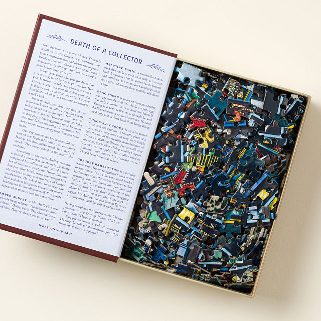 Murder Mystery Jigsaw Puzzle - The Collector