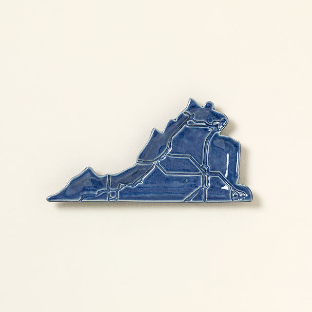 All Roads Lead Home Ceramic State Catch All