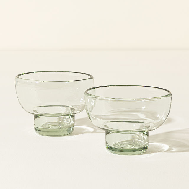 Handblown Margarita Glasses - Set of 2