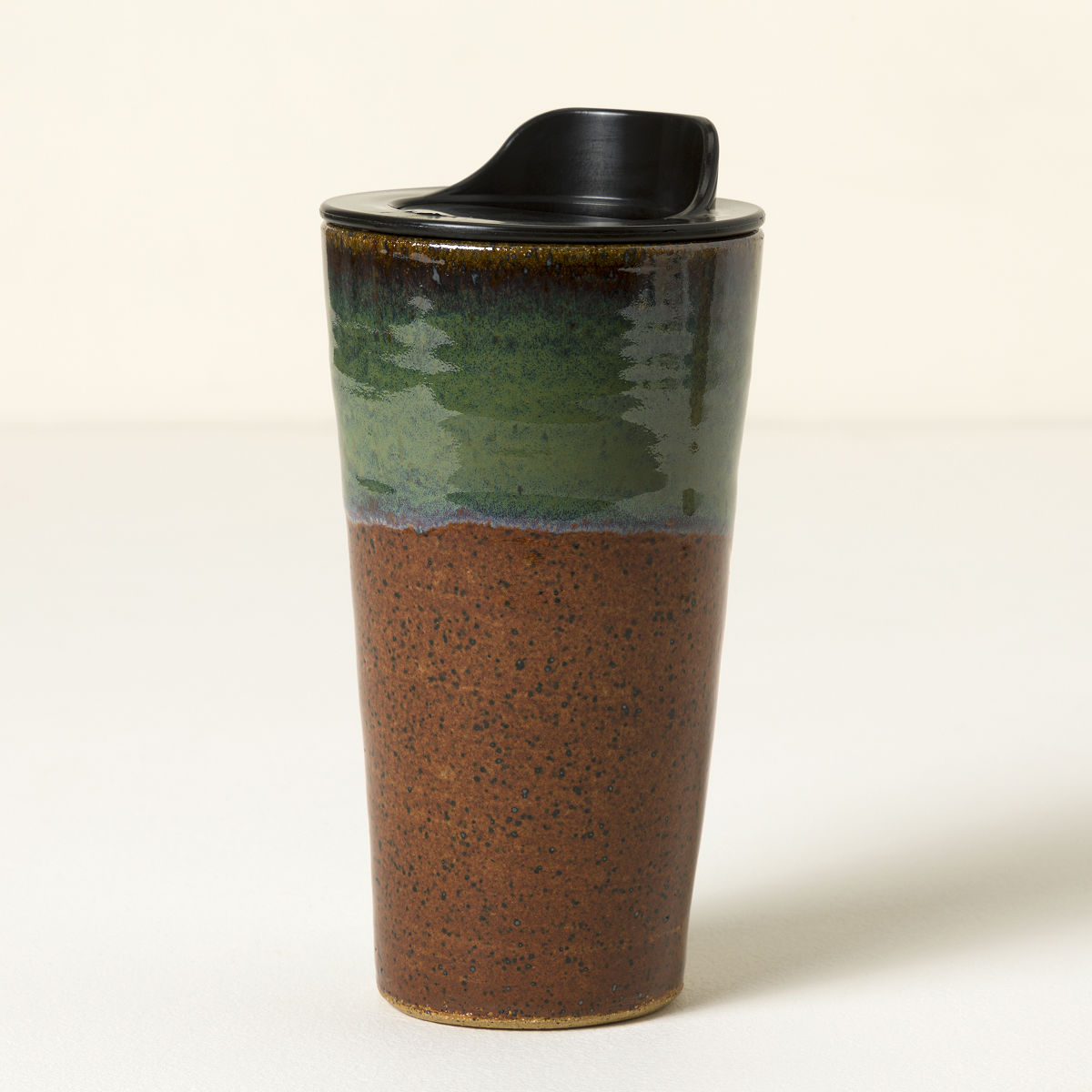 Ceramic Travel Tumbler - Emerald