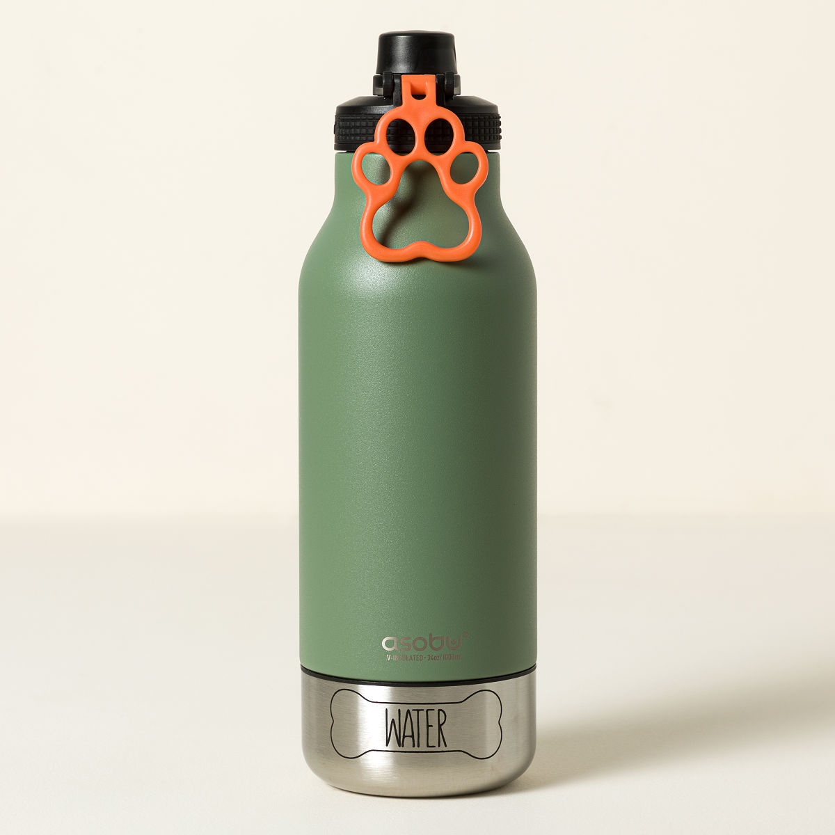 3-in-1 Doggy and Me Water Bottle - Green