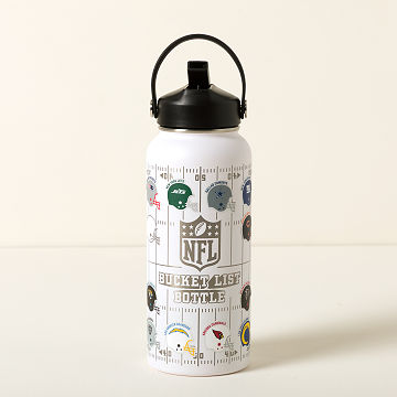 NFL Bucket List Water Bottle