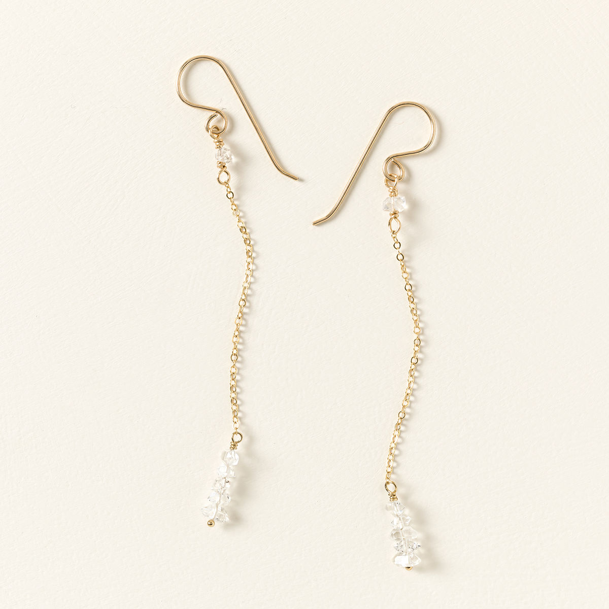 Spring Whisper Earrings - Gold