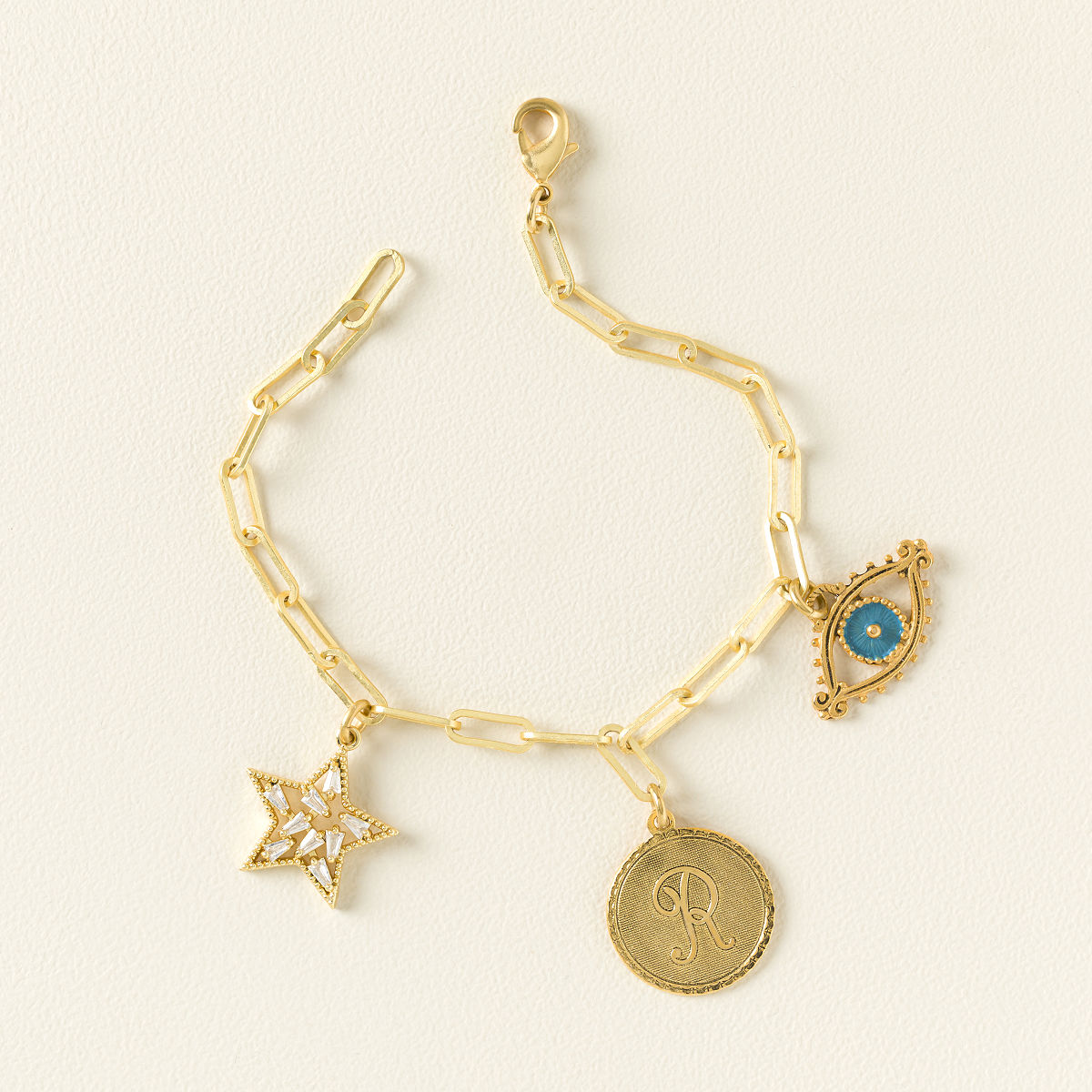 Custom Charm Bracelet - Bracelet with 3 Charms