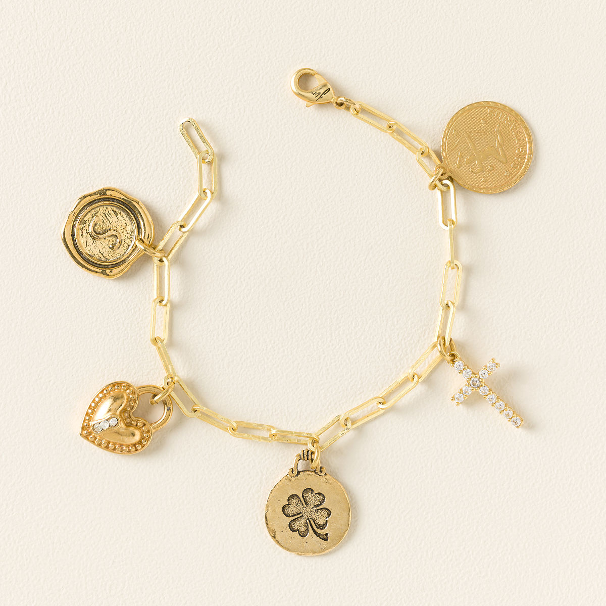Custom Charm Bracelet - Bracelet with 5 Charms