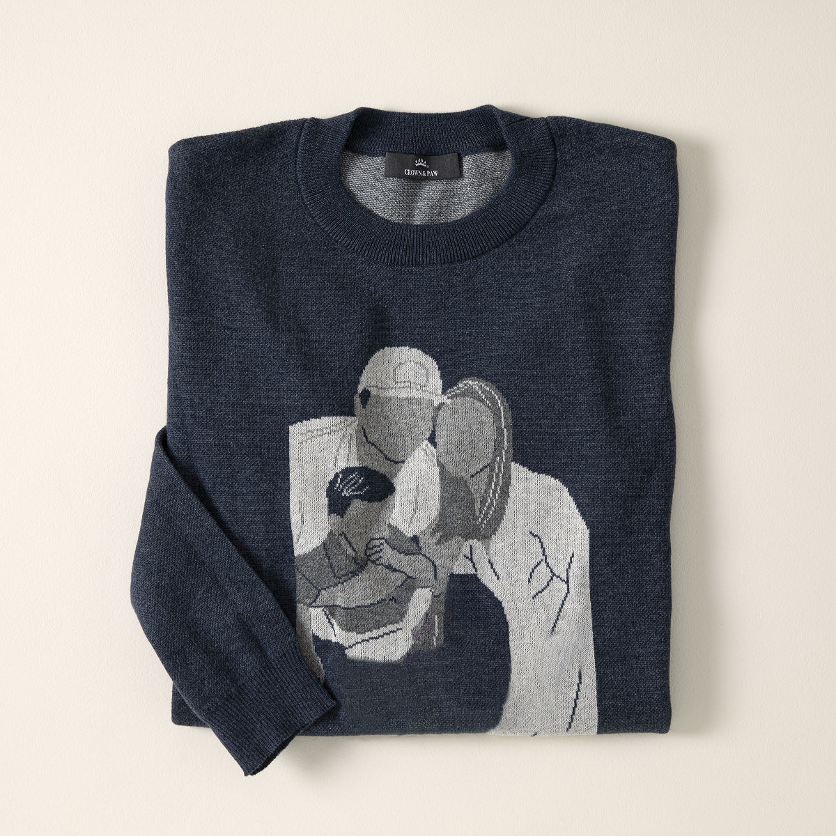 Custom Portrait Sweater - 3 Subjects