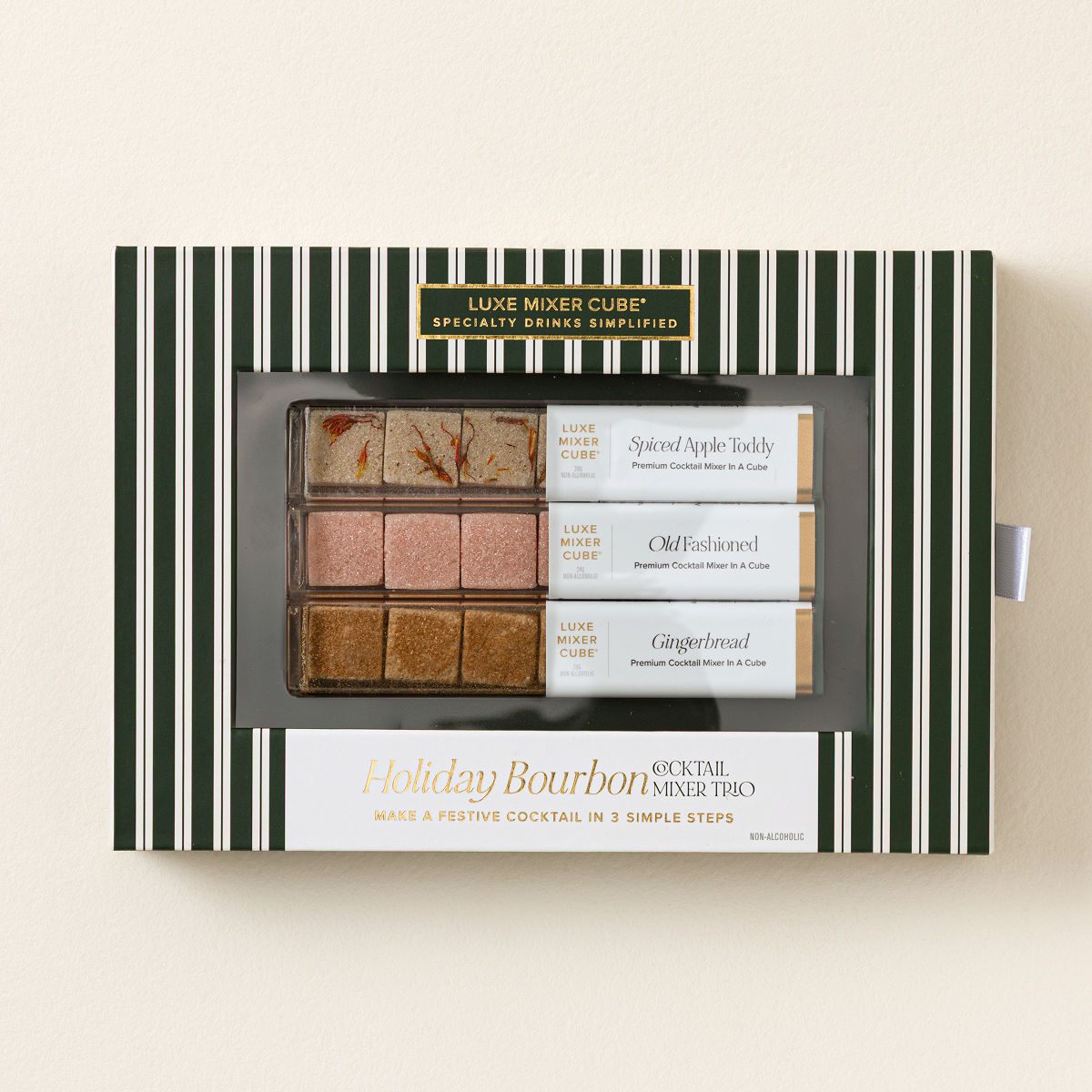 Instant Holiday Cocktail Cubes - Holiday Bourbon