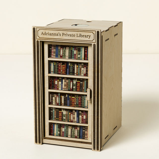 Mini Bookshelf Reading Nook