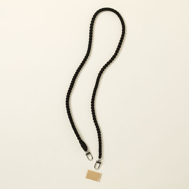 Uncommon Goods | Black - Hands-Free Crossbody Phone Strap | Phone
