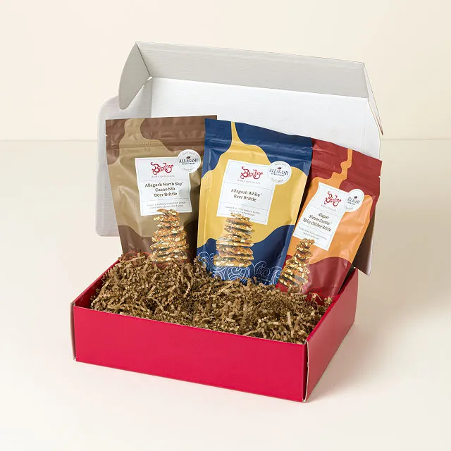 Uncommon Goods | Beer Brittle Gift Set | Beer Brittle