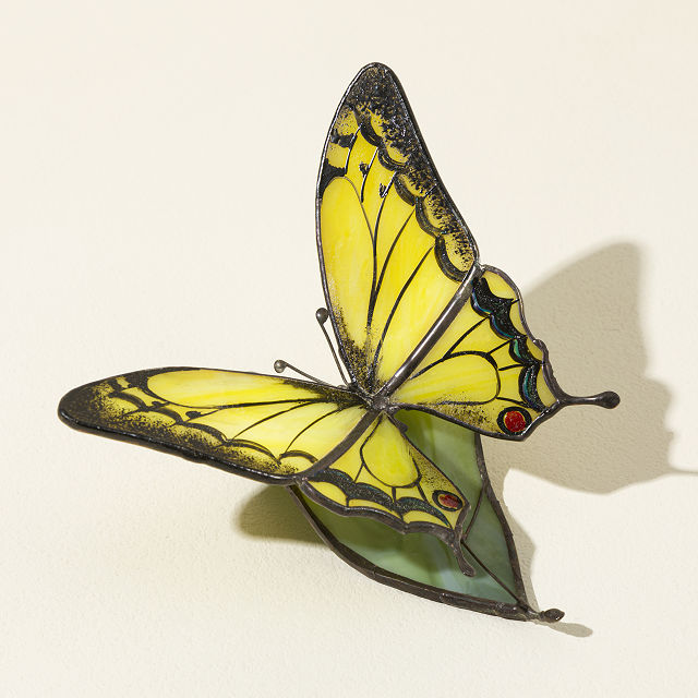Stained Glass Butterflies with a Message