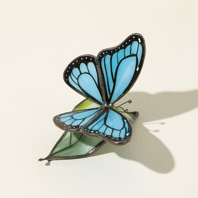 Stained Glass Butterflies with a Message
