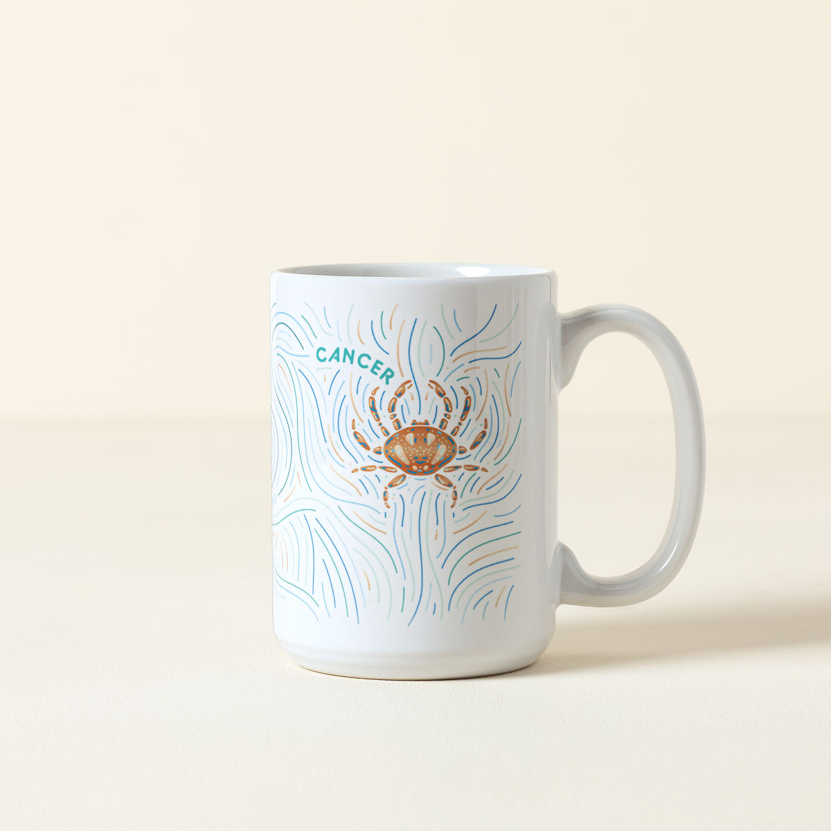 Horoscope Every Day Interactive QR Mug - Cancer (June 21 - July 22)