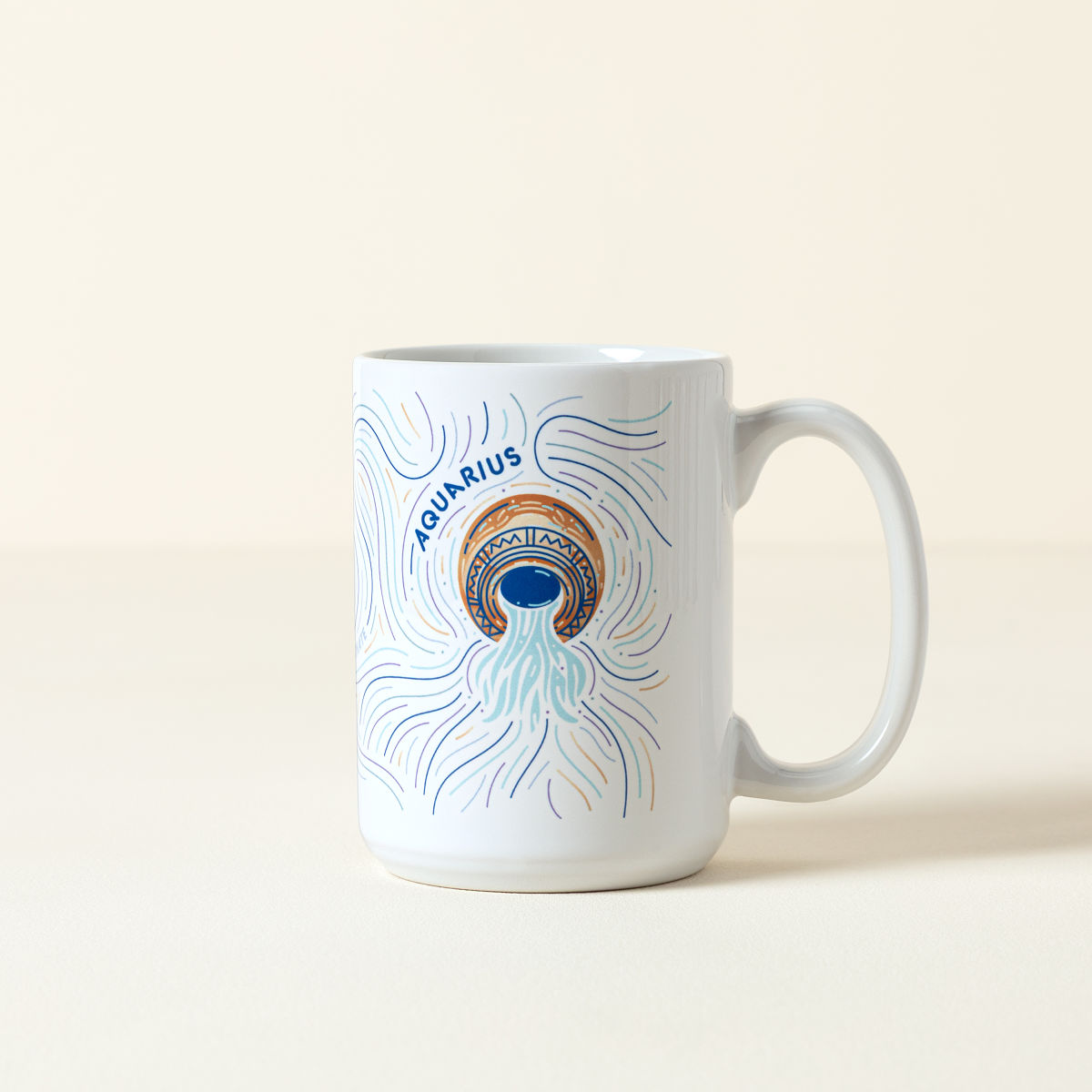 Horoscope Every Day Interactive QR Mug - Aquarius (January 20 - February 18)