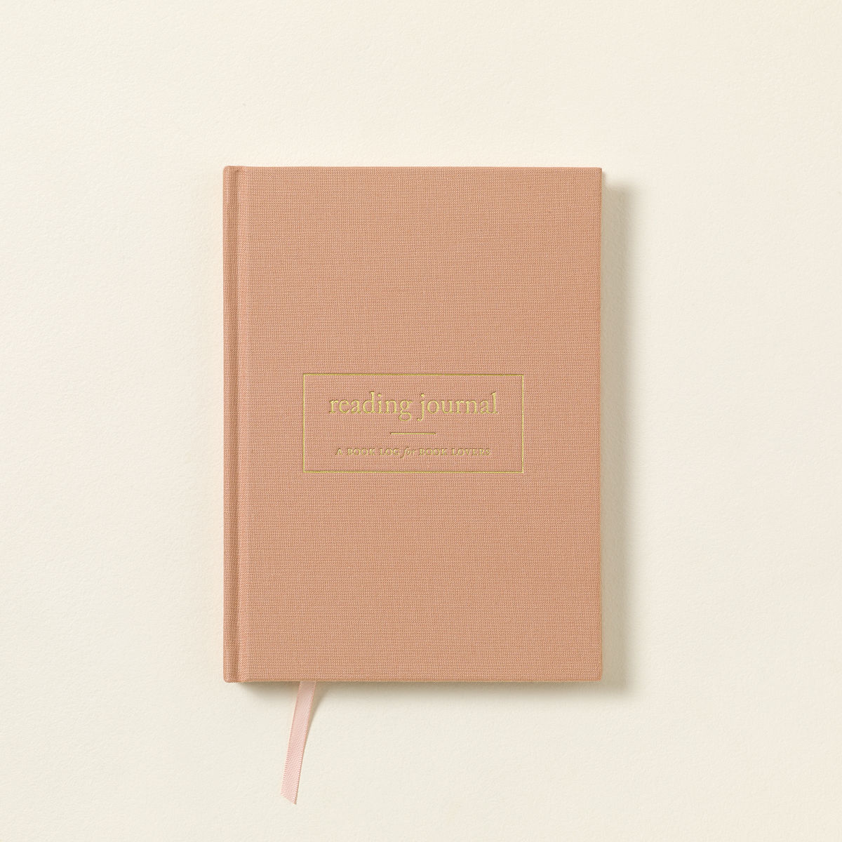 Book Lovers Guided Reading Journal - Dusty Rose