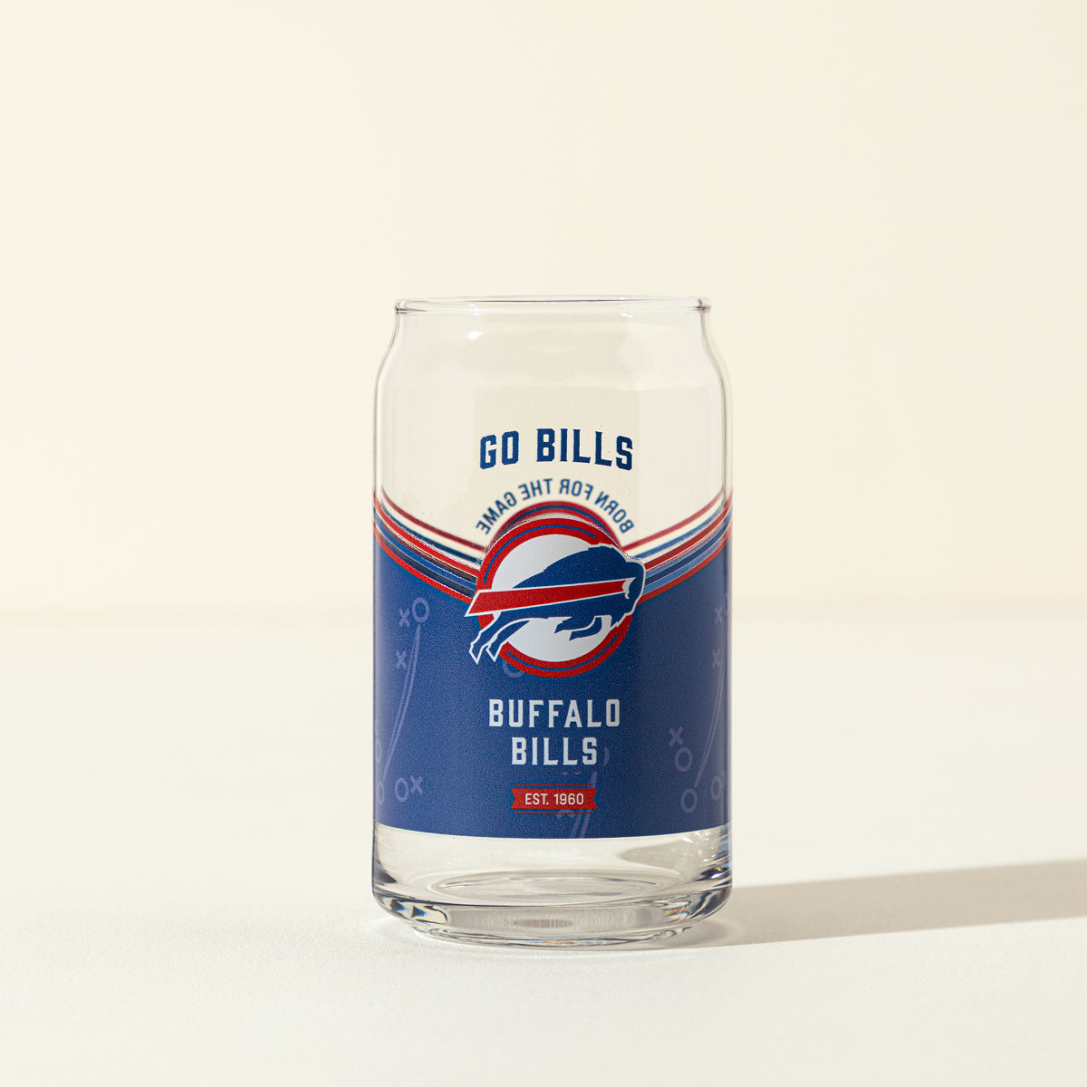 NFL Game Day Personalized Can-Shaped Glass - Buffalo Bills