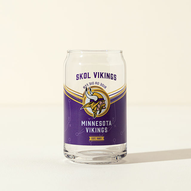 NFL Game Day Personalized Can-Shaped Glass