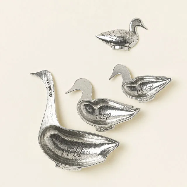 Duck Family Standing Measuring Spoons