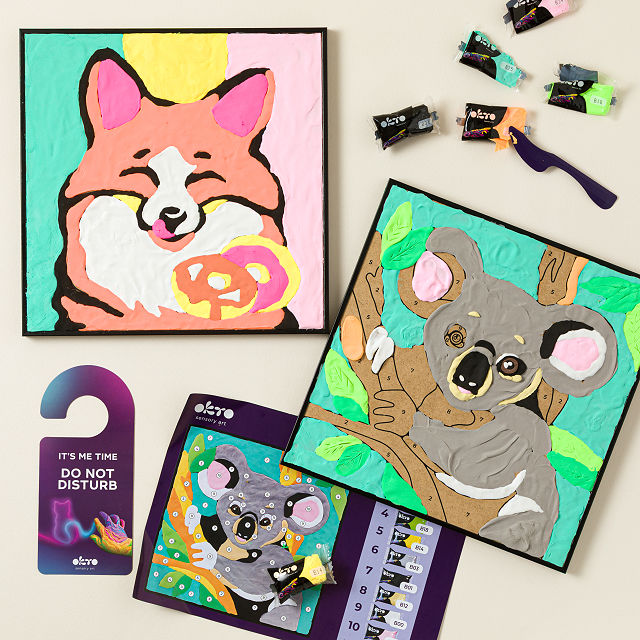 Sensory Clay Paint By Number Kit