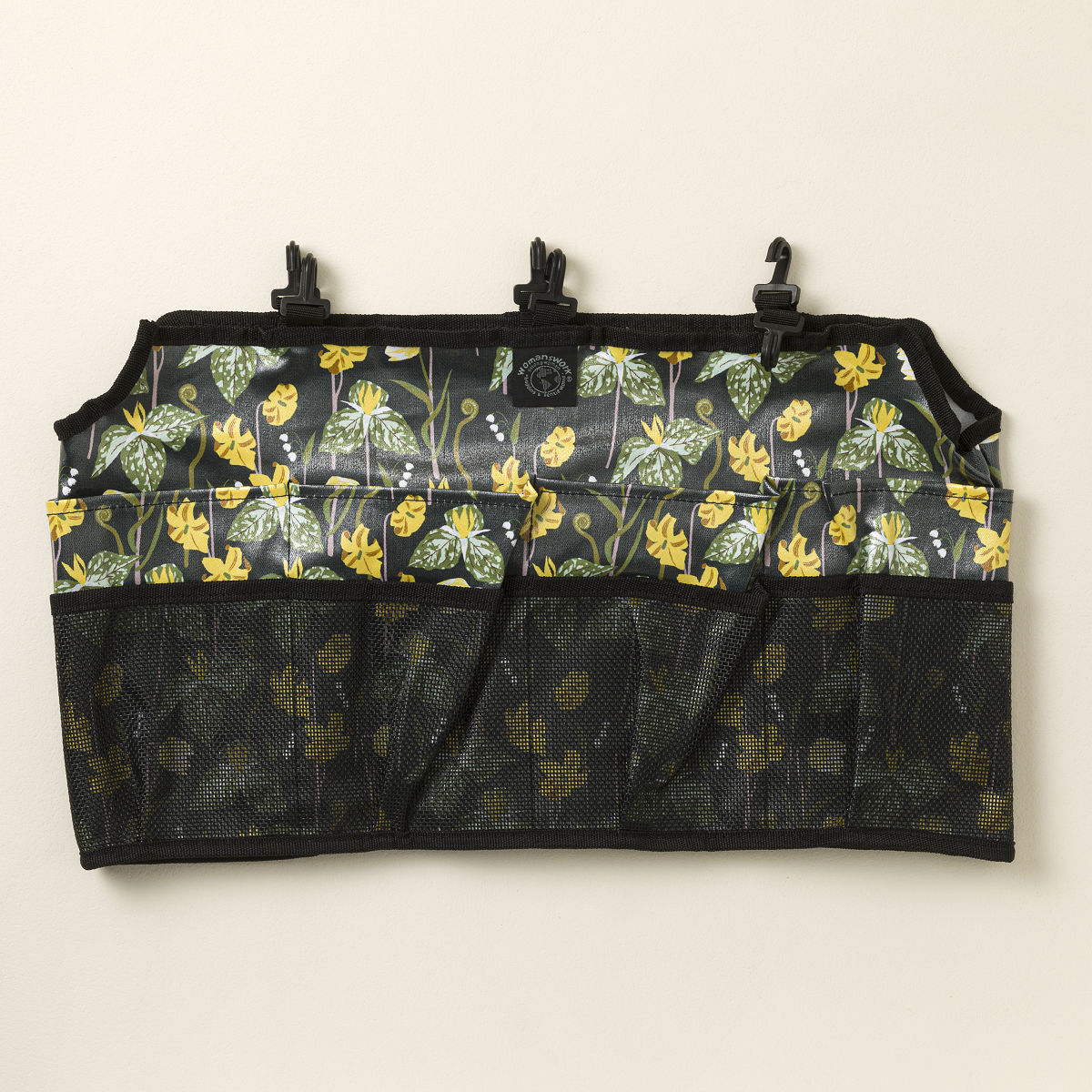 Floral Garden Bucket Caddy & Arm Saver Gloves - Woodland Garden Bucket Caddy