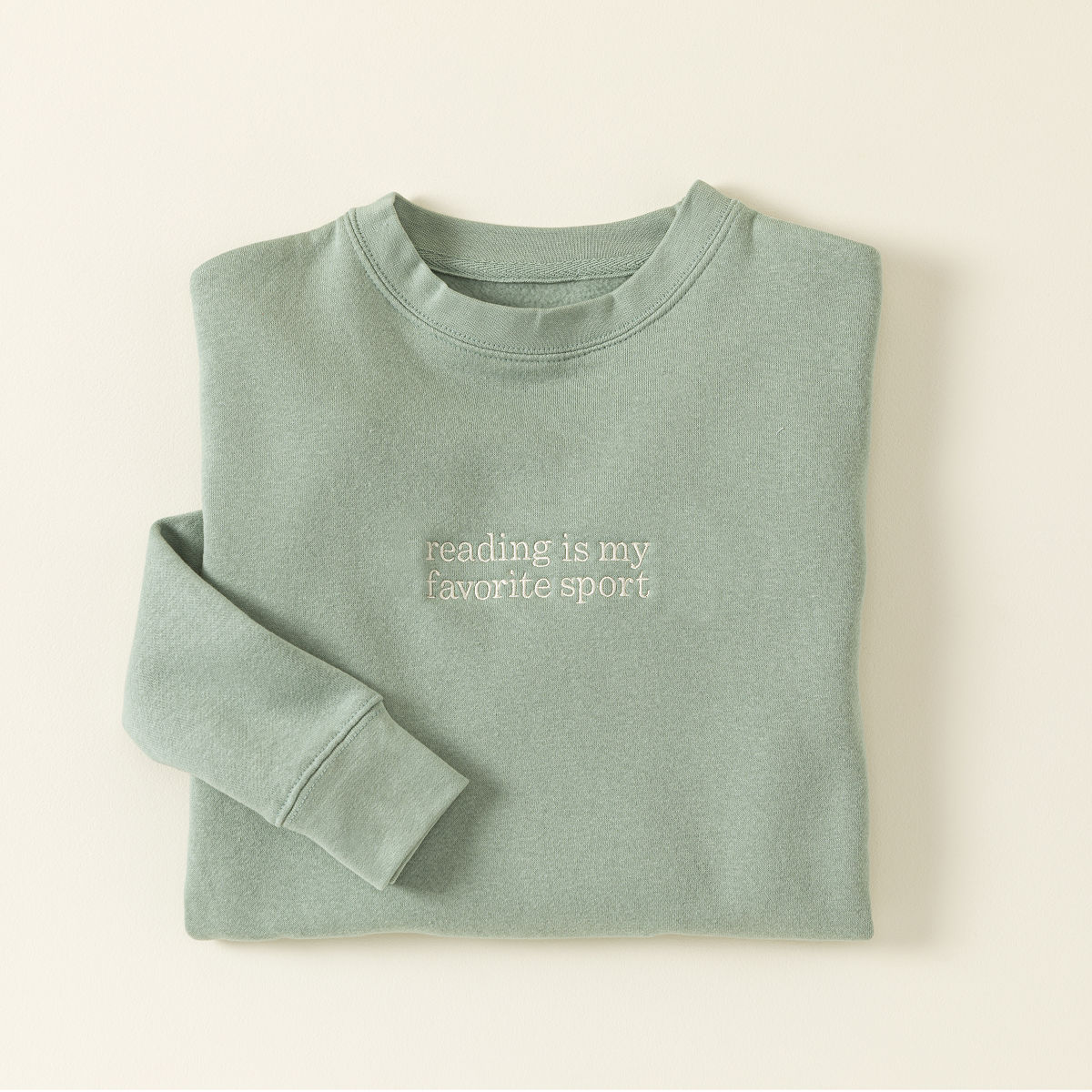 Reading is My Favorite Sport Sweatshirt - Medium
