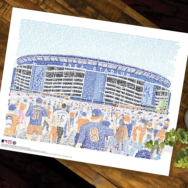 Art of Words MLB Stadium Prints
