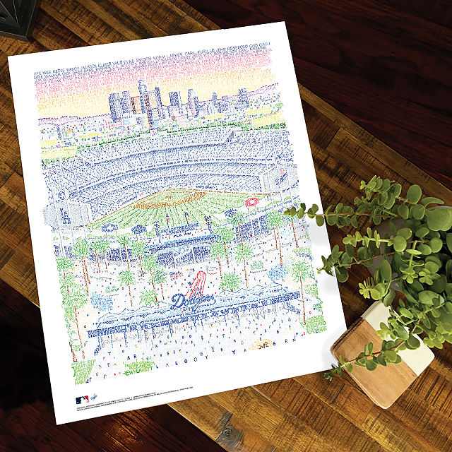 Art of Words MLB Stadium Prints
