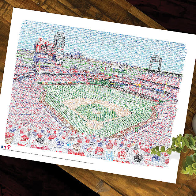 Art of Words MLB Stadium Prints