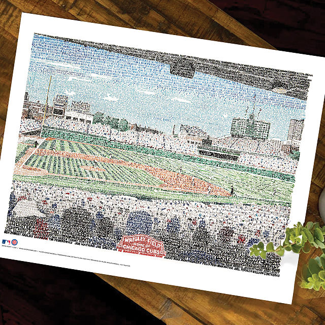 Art of Words MLB Stadium Prints