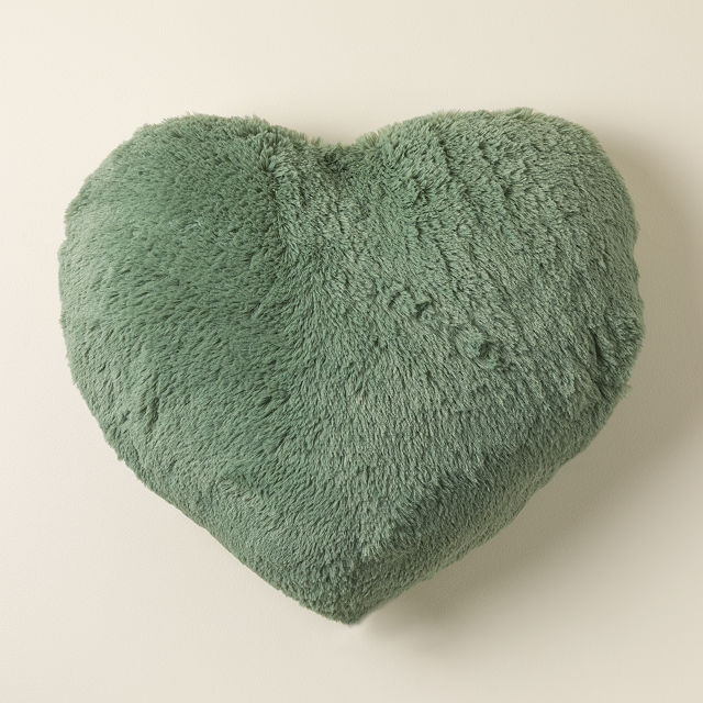 Uncommon Goods | Sage - Weighted Hug Calming Heart Pillow | Pillow