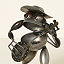 Musical Frog Garden Sculpture thumbnail 4