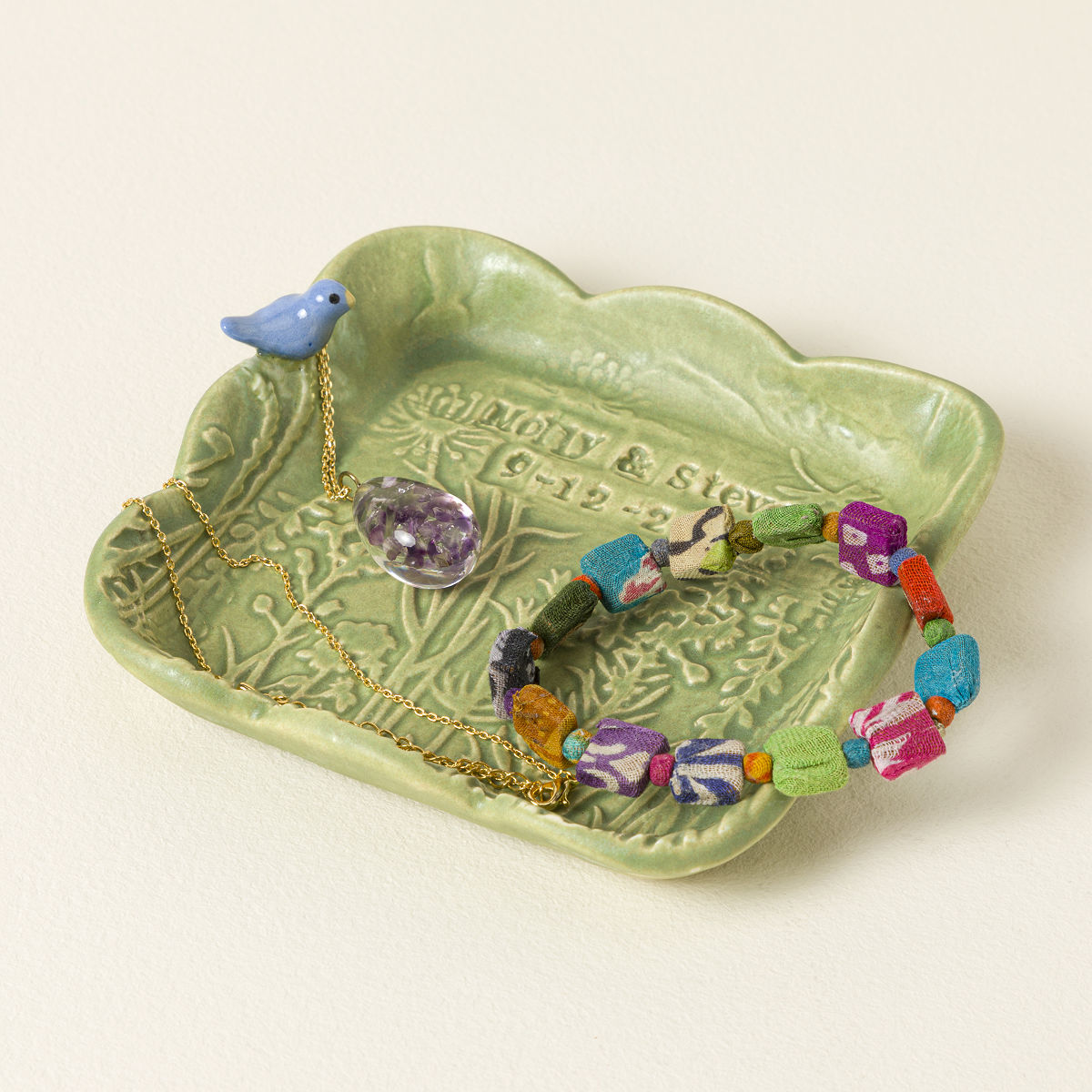 Personalized Handmade Jewelry Tray