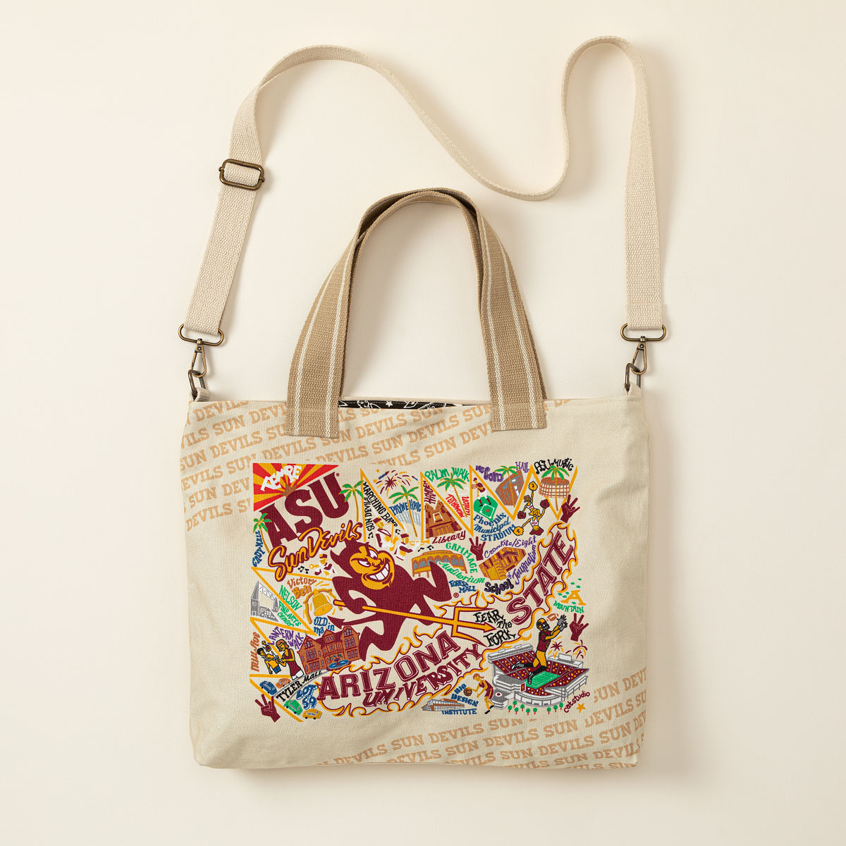 Collegiate Tote - Arizona State University