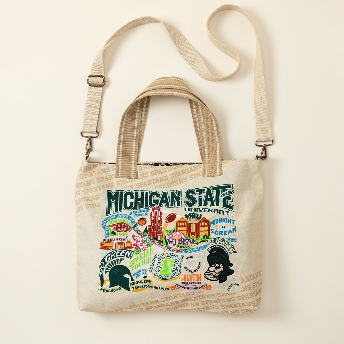 Collegiate Tote - Michigan State University