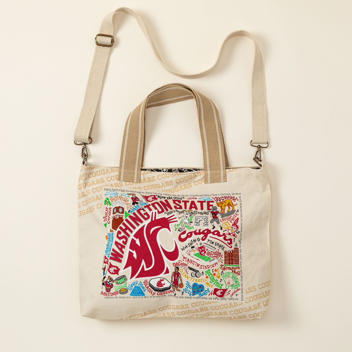 Collegiate Tote - Washington State University