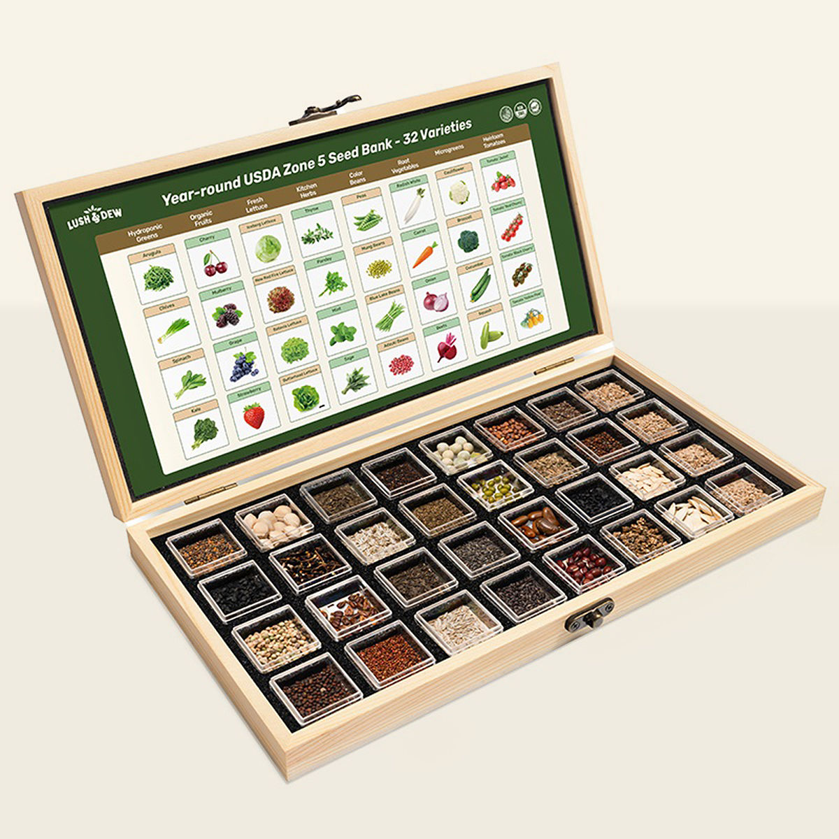 Grow Your Zone Seed Bank Gift Set - Zone 5