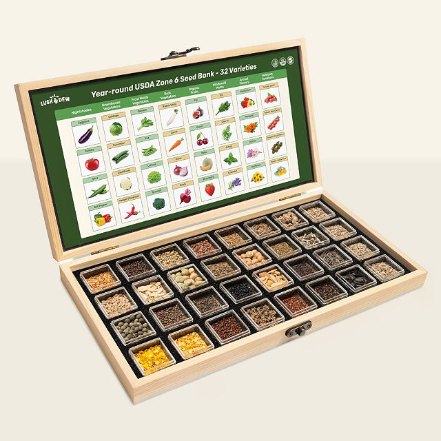 Grow Your Zone Seed Bank Gift Set
