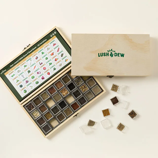 Uncommon Goods | Grow Your Zone Seed Bank Gift Set | Seed Bank
