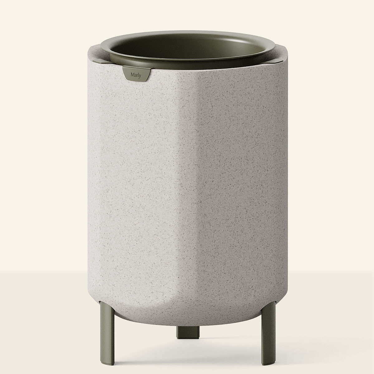 Stackable Self-Watering Recycled Planter - Large - 19"