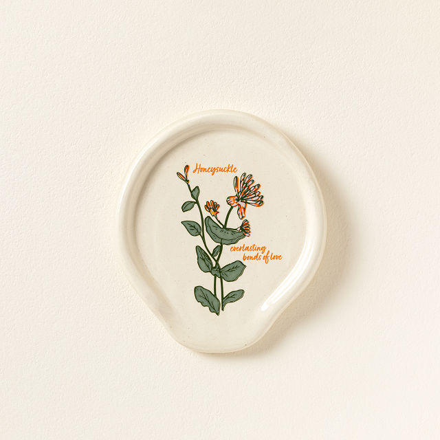 Birth Month Flower Spoon Rest