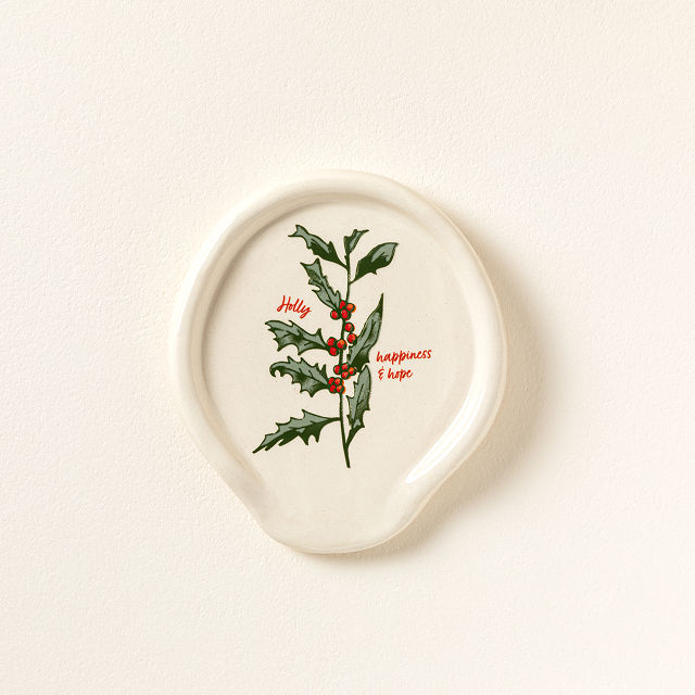 Birth Month Flower Spoon Rest