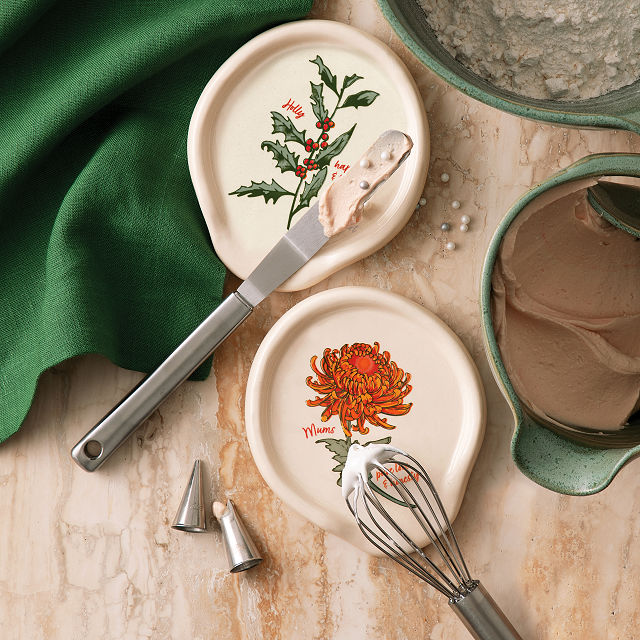 Birth Month Flower Spoon Rest