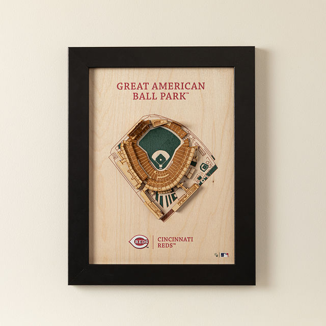 MLB Wall Sculpture Stadium Art
