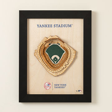 MLB Wall Sculpture Stadium Art