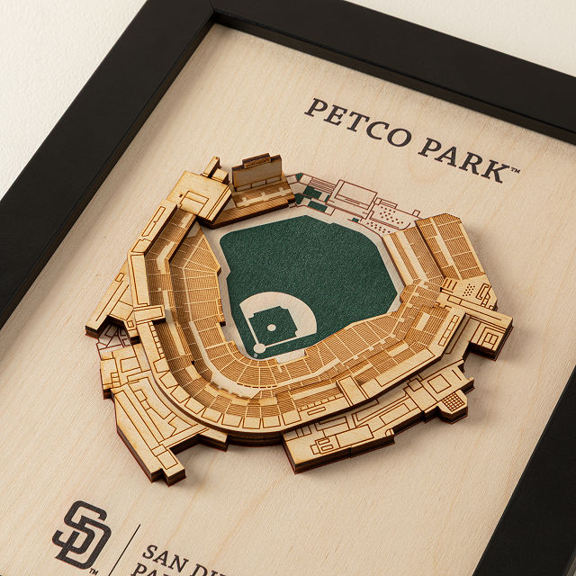 MLB Wall Sculpture Stadium Art