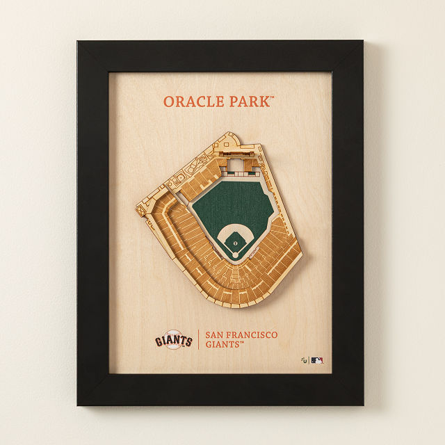 MLB Wall Sculpture Stadium Art