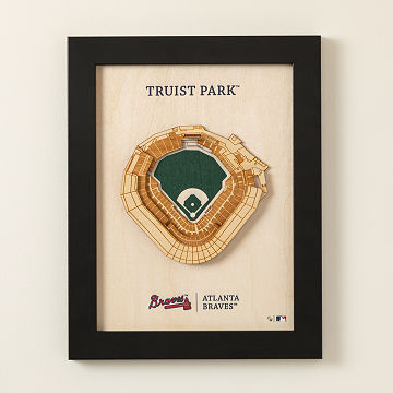 MLB Wall Sculpture Stadium Art
