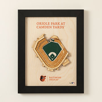 MLB Wall Sculpture Stadium Art