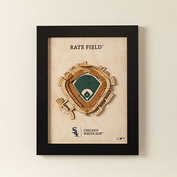 MLB Wall Sculpture Stadium Art