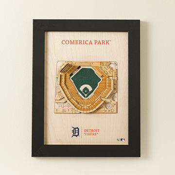 MLB Wall Sculpture Stadium Art